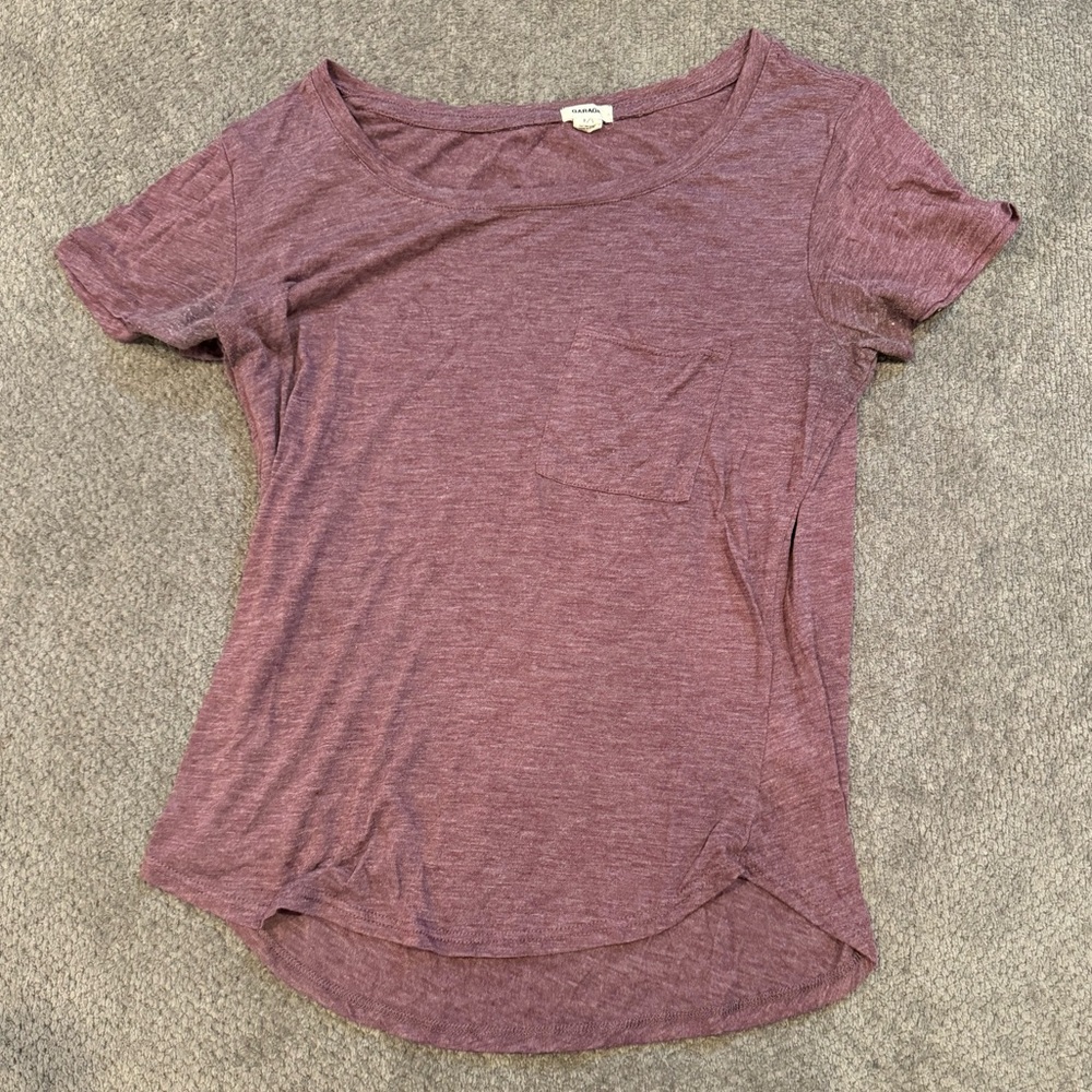 Garage purple tee